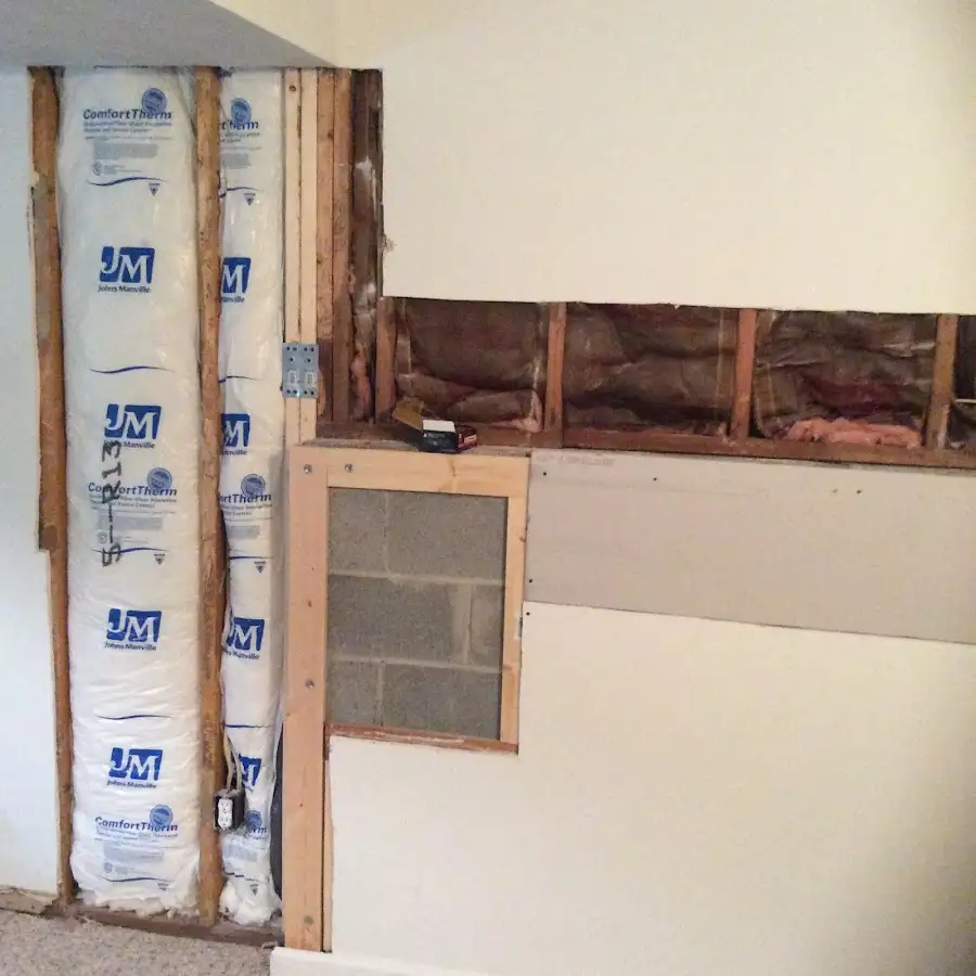 Wall insulation replacement during Structural Drying in Carson City
